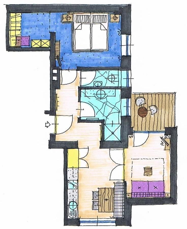 Haus Steissbach Apartment ซังคท์อันทอนอัมอาร์ลแบร์ก ภายนอก รูปภาพ